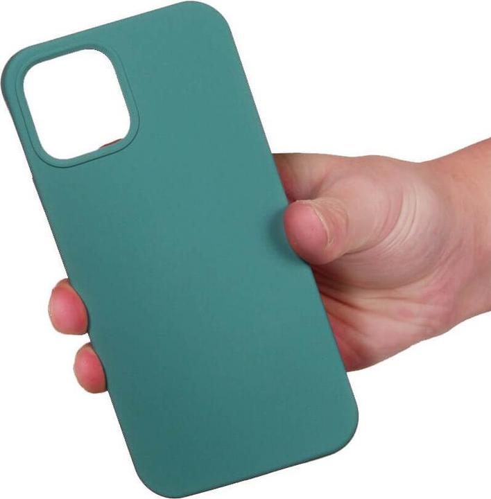 Produktbild Cover-Discount iPhone 15 - Silikon Gummi Hülle grün (Apple iPhone 15)