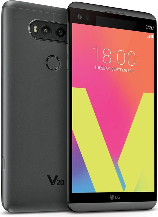 LG V20 (64 GB, Grigio Titano, 5.70", Doppia SIM Ibrida, 16 Mpx, 4G)