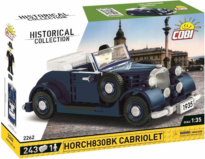 Actual product image Cobi 1935 HORCH 830 CABRIOLET