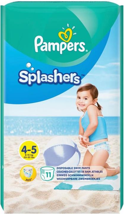 Actual product image Pampers Splashers (Size 5, Size 4, Pack, 11 Piece)