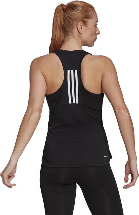 Actual product image adidas Women's W 3S TK Tunic Shirt, Black/White, XS (XS)