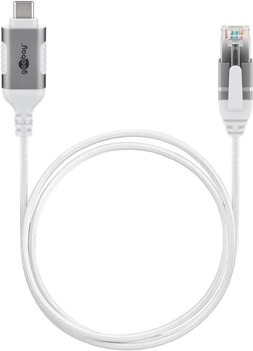Produktbild Goobay Ethernet-Kabel USB-C 3.1 auf RJ45, Slim, 3 m (USB 3.1, RJ45 (1x))