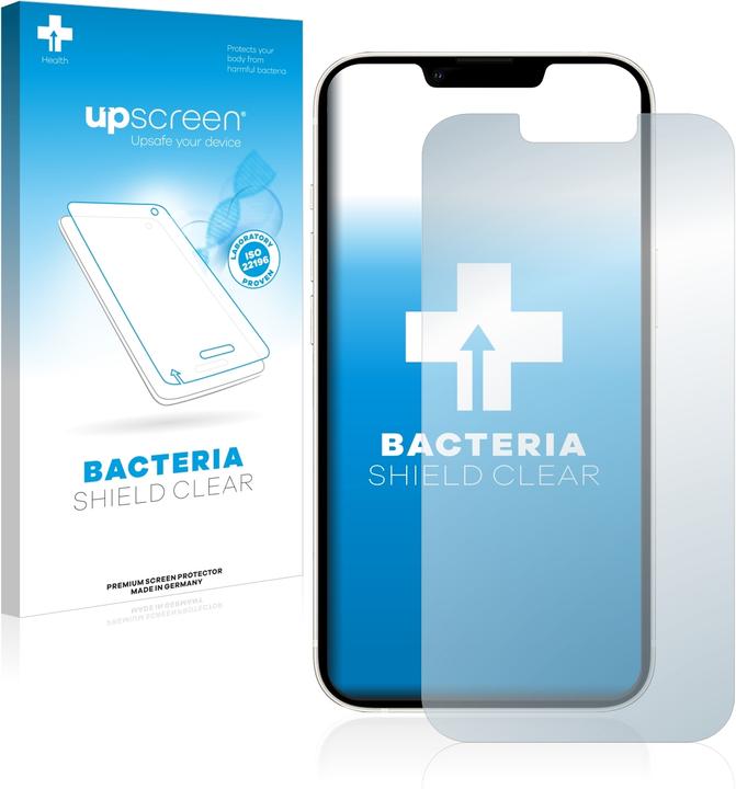 Actual product image upscreen Antibacterial Protector (1 Piece, Apple iPhone 13)