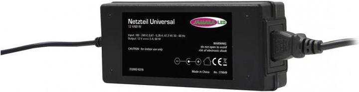 Actual product image Jamara Power supply universal 12V-5A 2,1mm plug