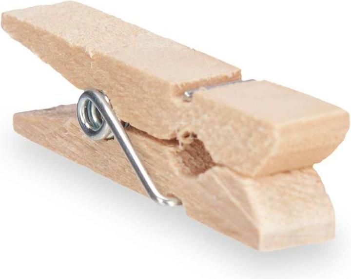 Image du produit Pincello Agrafes Moyennes Marron Bois (24 pièces) (24 x)
