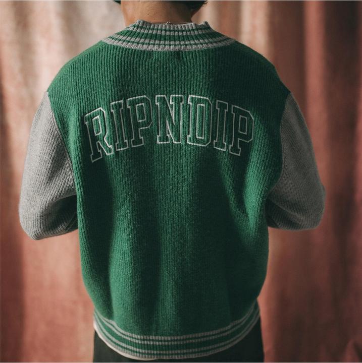 Immagine prodotto RipnDip Cardigan Team Spirit Varsity (M)