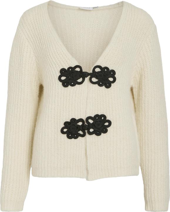 Vila V-Ausschnitt Strickjacke (XS)