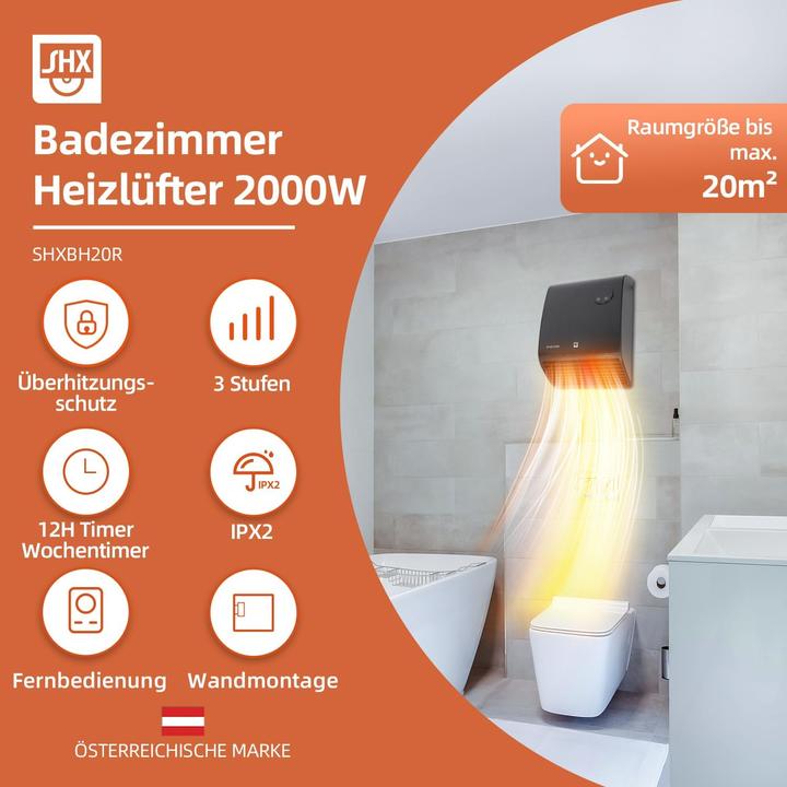 Productafbeelding SHE SHX SHXBH20R (2000 W)