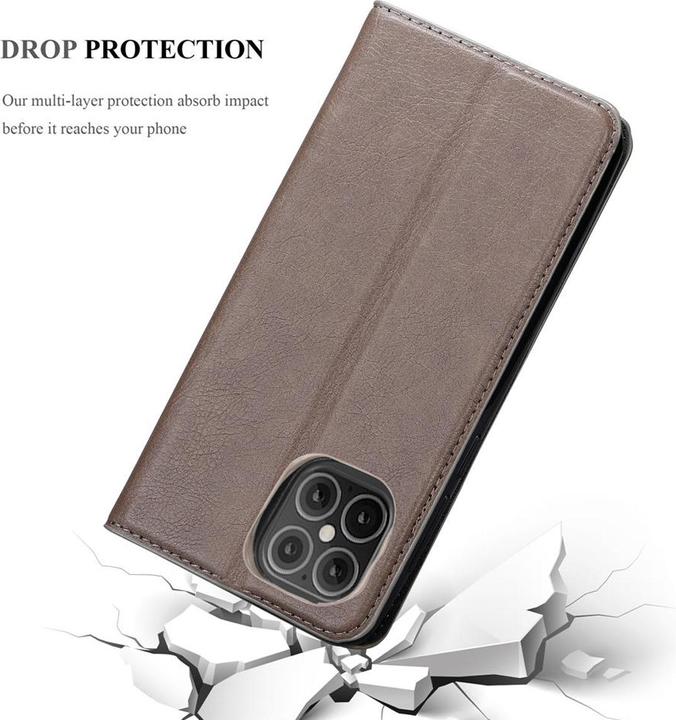 Immagine prodotto Cadorabo Copertina magnetica invisibile del libro (Apple iPhone 12 mini)