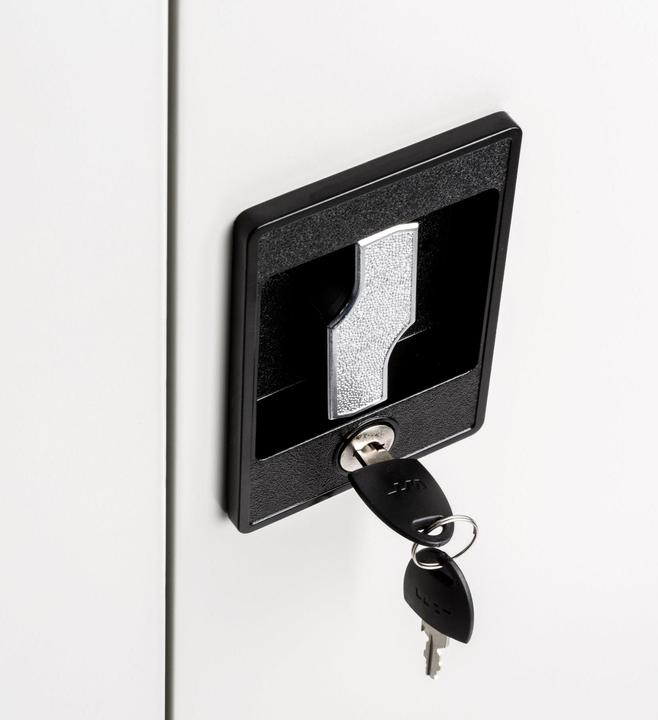 Image du produit tectake Armoire de classement (180 x 80 x 40 cm)