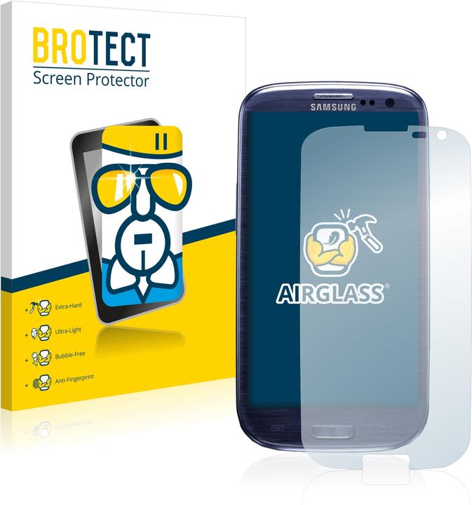 Image du produit BROTECT AirGlass Verre (1 pièce(s), Samsung Galaxy S3 i9300)