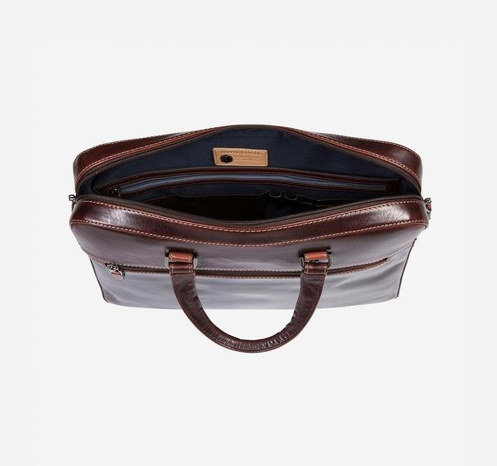 Actual product image Jekyll & Hide Oxford - 15" RFID Slim Briefcase