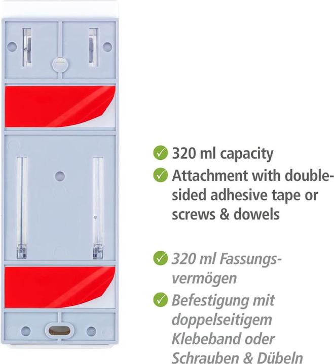 Energie-Label Wenko Desinfektion/Seifenspender