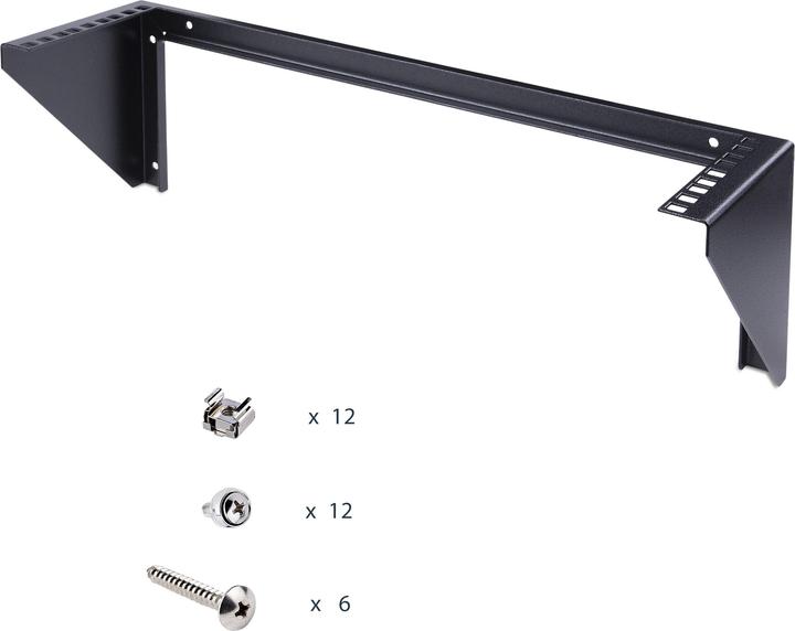 Actual product image StarTech 3u 19 Wall Mount Rack Bracket