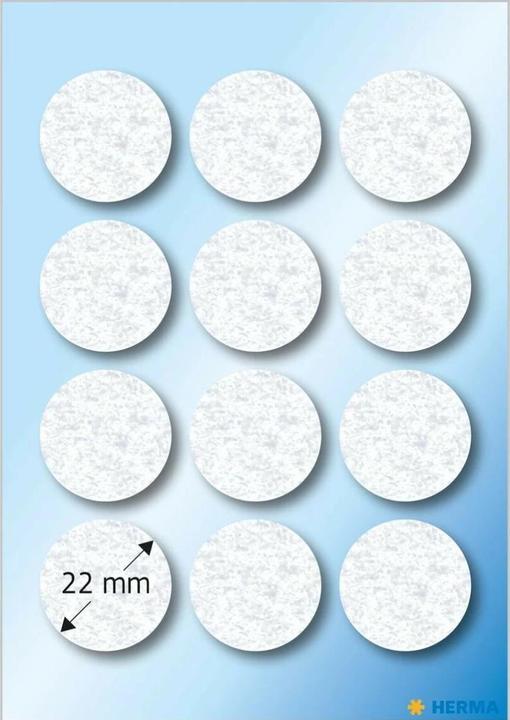 Actual product image HERMA Felt gliders (Felt gliders, 12 Piece)