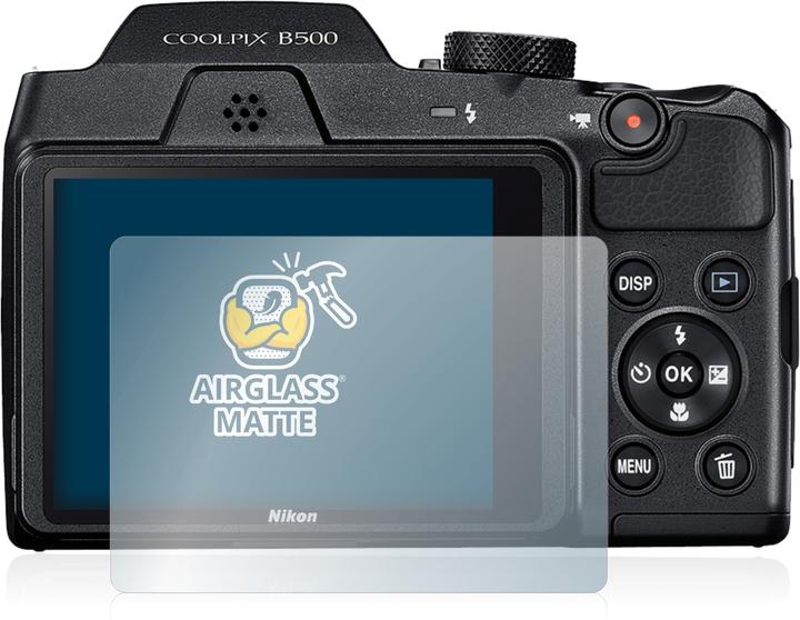 Produktbild BROTECT AirGlass Panzerglasfolie Matt (Displayschutz, Coolpix B500)