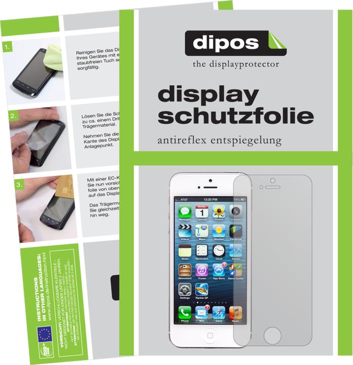 Produktbild Dipos Displayschutzfolie Antireflex (1 Stück, Apple iPhone 5)