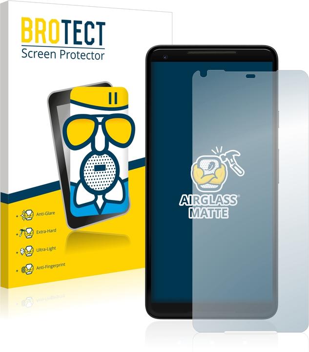 Produktbild BROTECT AirGlass Panzerglasfolie Matt (1 Stück, Google Pixel 2 XL)