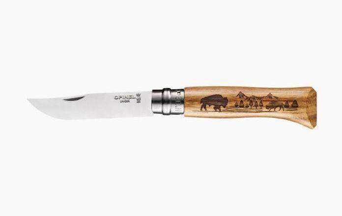 Produktbild Opinel N°08 Animalia America Bison