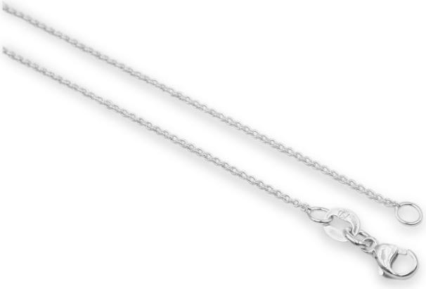 Actual product image Muau Round anchor (750/18K white gold, 45 cm)