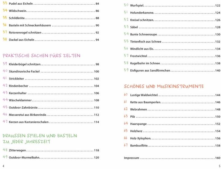 Produktbild Das Outdoor-Bastelbuch (Deutsch, Uli Wittmann, 2022)