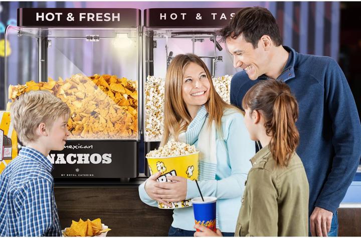 Produktbild Royal Catering Nacho-Wärmer Nacho-Station Tortilla-Chip-Wärmer 99 l 50 - 60 °C schwarz