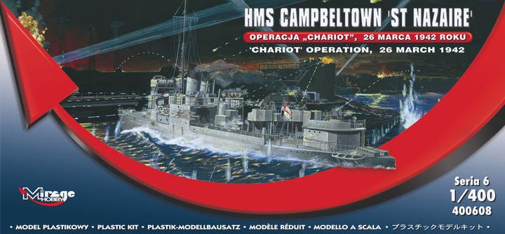 Image du produit Mirage Hobby HMS Campbeltown 'St Nazaire' 'Chariot' Opération, 26 mars 1942