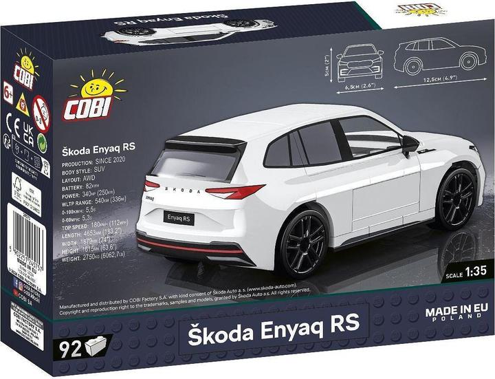 Actual product image Cobi Skoda Enyaq RS