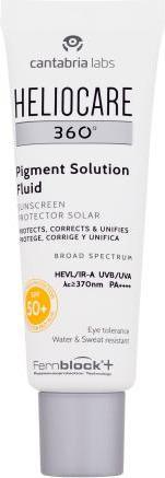 Actual product image Heliocare 360PIG SOL FL50+ (Suntan cream, SPF 50, 50 ml, 70 g)