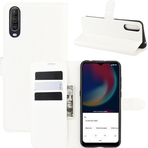 Image du produit MU Classic Série de couvertures de livres en cuir litchi (Wiko View 4 Lite, Wiko View 4)