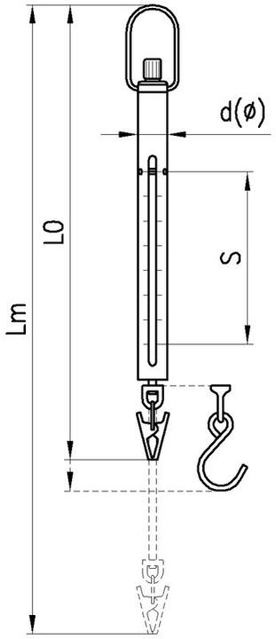 Actual product image Pesola Spring balance