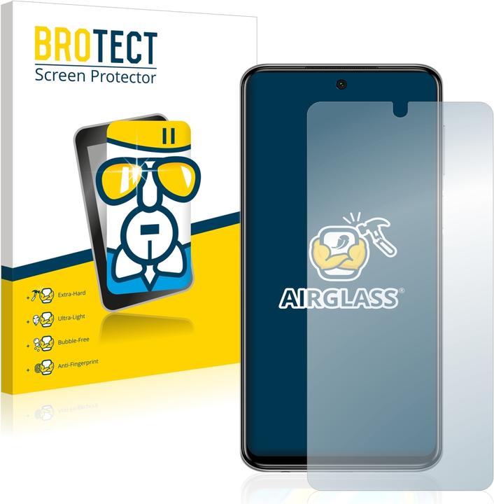 Image du produit BROTECT AirGlass Verre (1 pièce(s), Xiaomi Redmi Note 9 5G)