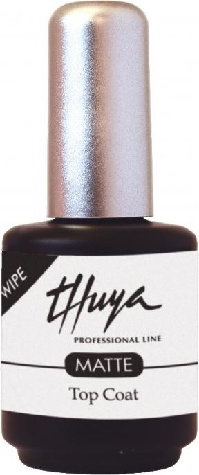 Thuya Gel-On-Off Top Coat "Matte" 14ml (Matte, Top Coat)