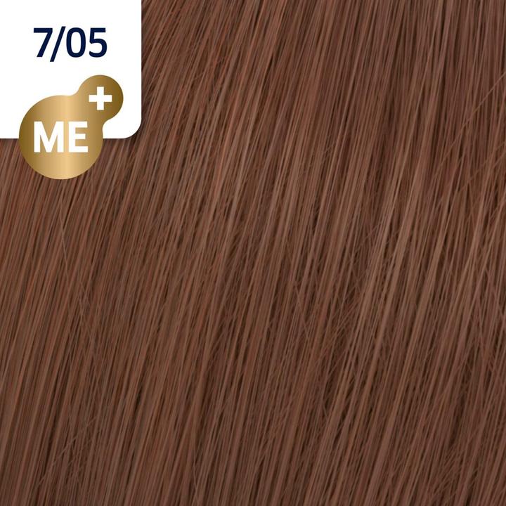 Produktbild Wella Koleston - Pure Naturals 7/05 Mittelblond Natur-Mahagoni (7, 05 Mittelblond Natur-Mahagoni)