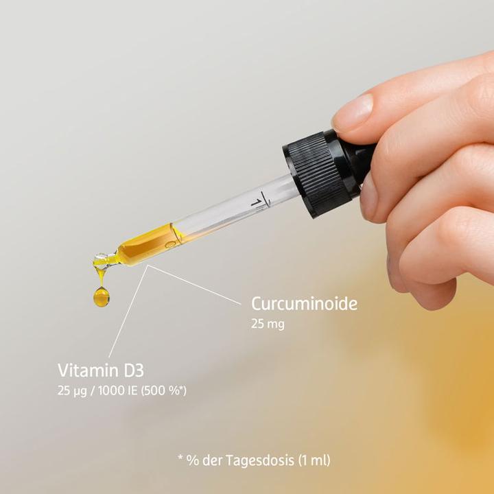 Immagine prodotto Effective Nature Kurkuma Extrakt mit Vitamin D3 (1 Pezzo/i, Goccia, 0.05 g)
