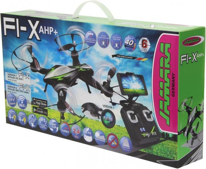 Actual product image Jamara F1X Quadrocopter Altitude HD AHP+ (5 min, 120.40 g)