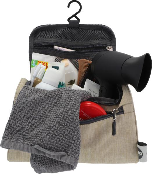 Actual product image Berger Washbag toiletry bag premium beige