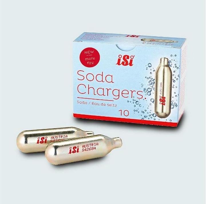 Actual product image ISI Soda Siphon Capsules