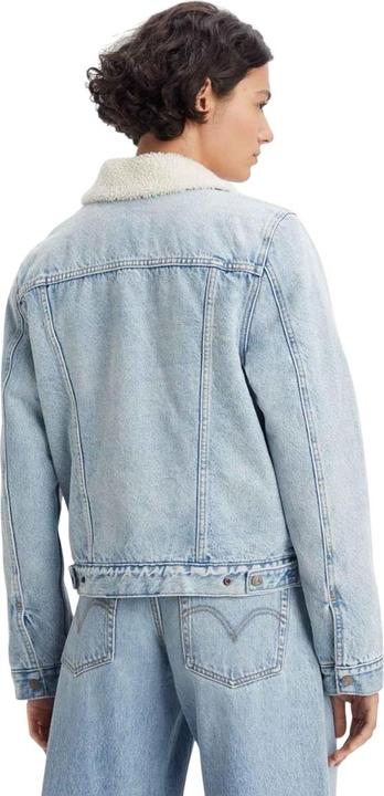 Actual product image Levis Womens/Ladies Original Sherpa Trucker Jacket (32)