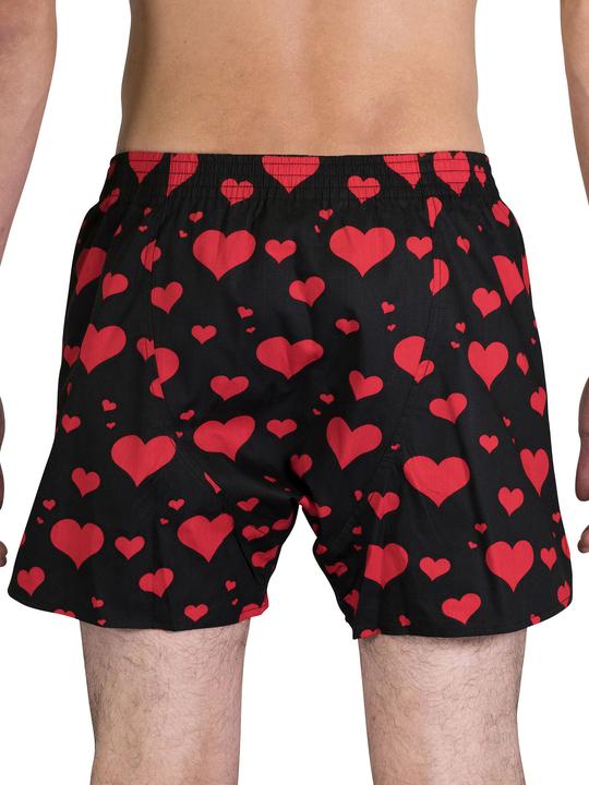 Actual product image Sugar Pine Boxer woven boxer shorts wide motif print (M)