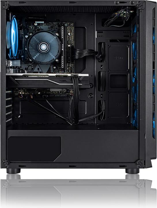 Image du produit Megaport PC de jeu complet Intel Core i5-10400F- GeForce GTX1650 - 24" Full-HD + clavier+souris - 16-FR (Intel Core i5-10400F, 16 Go, 500 Go)