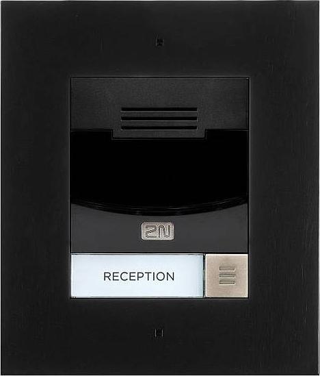 Immagine prodotto 2N Posto esterno IP Solo senza telecamera, montaggio a parete, nero (Ethernet)