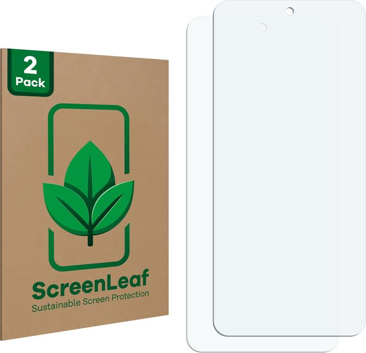 Image du produit ScreenLeaf Film de protection durable Protection d'écran Film clair transparent (2 pièce(s), Realme 13 Pro Plus)
