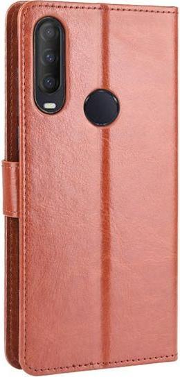 Image du produit MU Classic Crazy Horse III Bookcover Series en cuir (1S (2020), Alcatel 3X (2020))