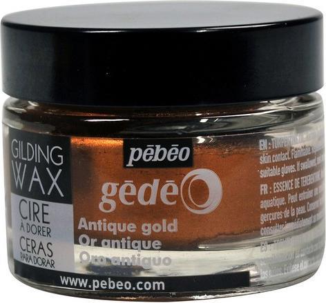 Image du produit Pebeo Gédéo Cire à Dorer Or Antique (Or antique, 30 ml)