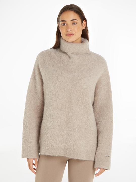 Actual product image Calvin Klein Brushed Alpaca Funnel Sweater (M/L)