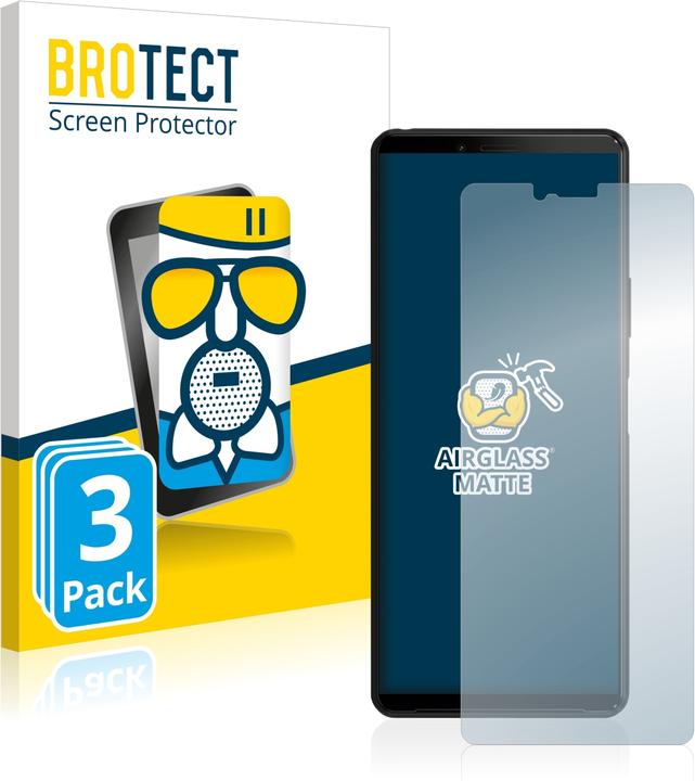 Image du produit BROTECT AirGlass Verre Mat (3 pièce(s), Sony Xperia 10 II)