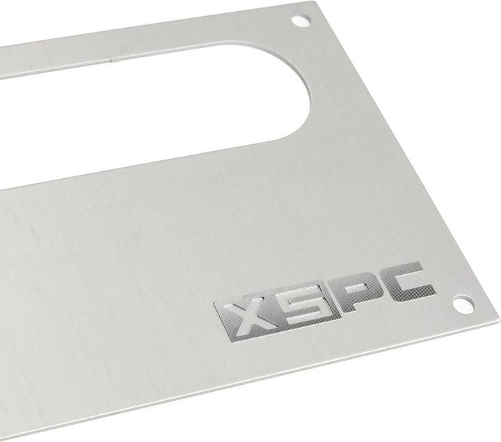 Image du produit XSPC Dual Bayres/Pump Faceplate - argenté
