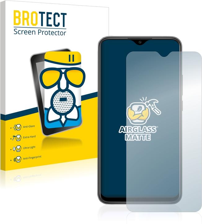 Immagine prodotto BROTECT AirGlass Vetro Opaco (1 Pezzo/i, Xiaomi Redmi 9)