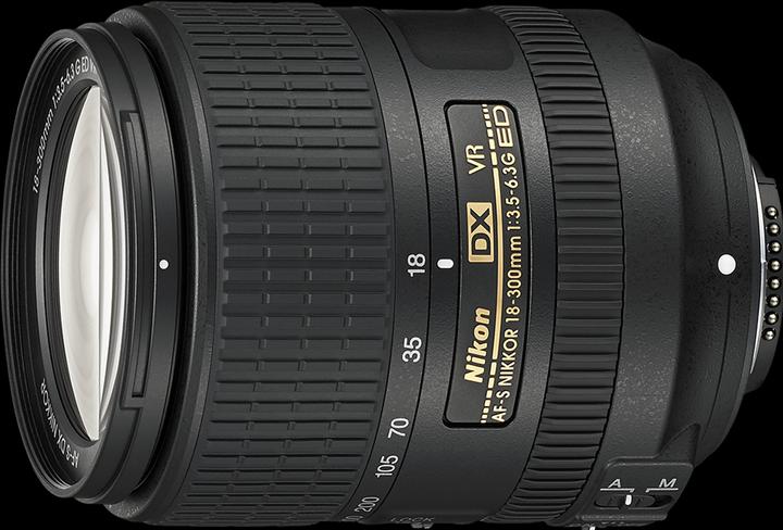 Actual product image Nikon AF-S Nikkor 18-300mm f/3.5-6.3 G ED DX VR - (EU) (Nikon DX, APS-C / DX)